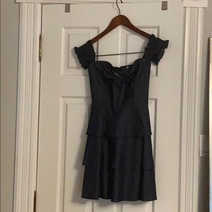 Parker dark Debian chambray dress size XS.